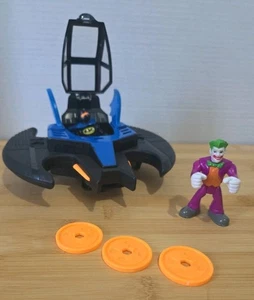 Imaginext DC Super Friends Batman BATWING Fisher-Price 2008 Complete Projectiles - Imagen 1 de 8
