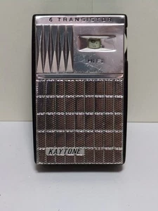 Vintage Kaytone 6-Transistor Pocket Radio Model N-66 JRR13 - Picture 1 of 5