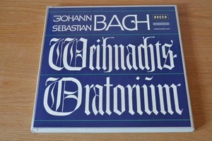 Bach Karl Richter, Münchener Bach-Orchester ‎ Weihnachtsoratorium 3 LP box Decca - Picture 1 of 6