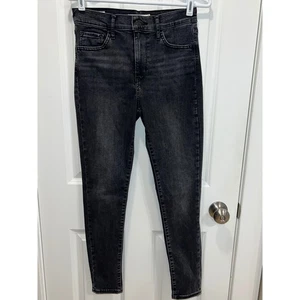 Levis 720 High Rise Super Skinny Black Wash Denim Jeans Womens Size 27 - Picture 1 of 4