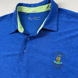 Under Armour Shirt Herren 2xl Golf Polo Ballybunion Links Ireland Performance Blau - Bild 1 von 9