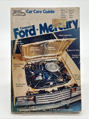 Ford Mercury Compacts Popular Mechanics Car Care Guide 1970-1980 (1981) - Image 1 of 2