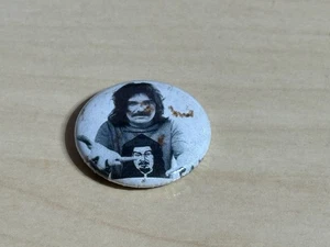 Frank Zappa 1" Pin Badge Vintage Original Psychedelic Rock Mothers - Foto 1 di 3