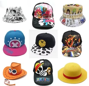Boy Girl One Piece Cap D Ace Hats Cosplay Cowboy Cap for Men Women Children - Picture 1 of 20