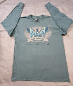 Camicia vintage Atlanta mezza maratona uomo grande blu Ringraziamento 1998 - Foto 1 di 8