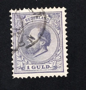 Netherlands 1888 stamp Mi# 28D used CV=54$ - Picture 1 of 2