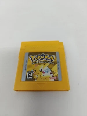 Pokemon Yellow Pikachu Edition (Game Boy, 1999) Authentic - Image 1 of 3