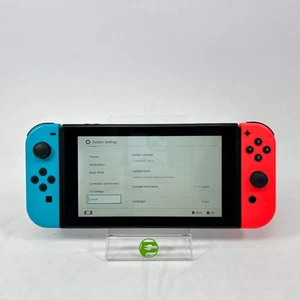 Nintendo Switch v1 Video Game Console Only HAC-001 Red - Picture 1 of 11