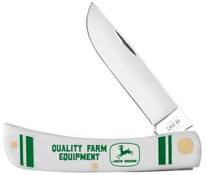 Custodia xx Coltello Sodbuster Jr John Deere Bianco Sintetico 15789 Coltelli Tascabili - Foto 1 di 5