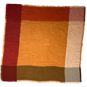 100% New nwt LORO PIANA Scarf Cashmere Silk Bordeaux 36" x 36" AUTHENTIC 250890 - Picture 1 of 5