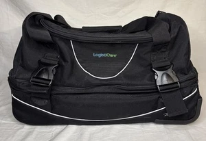 High Sierra Rolling Duffle Bag 23” Black Carry-On Travel LogistiCare - Picture 1 of 16