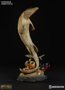 MOSASAUR statue (amber version) / Dinosauria / SIDESHOW / Rare! - Picture 1 of 6