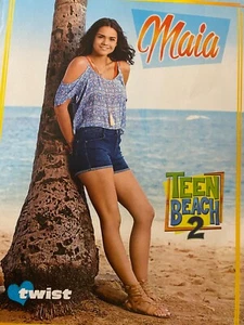 Maia Mitchell, Olivia Holt, Double Full Page Vintage Pinup - Picture 1 of 2
