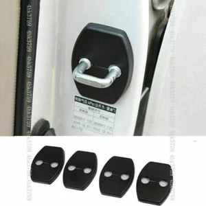 For Toyota Land Cruiser LC200 2008-2021 Black Door Lock Protection Cover Trims - Imagen 1 de 5