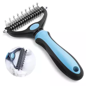 Cat Brush Dog Brush for Shedding,Pet Grooming Brush,Dematting Deshedding Brush D - Picture 1 of 8