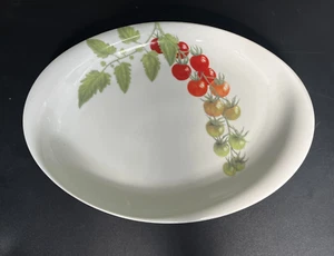 JERSEY POTTERY MEDITERRANEAN TOMATO PLATTER DESIGNED BY ANN SWAN - Picture 1 of 3