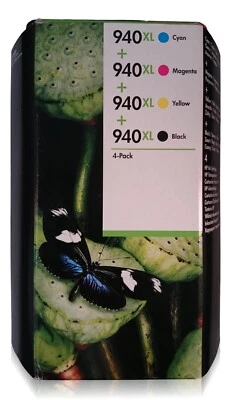 Original HP 940XL C2N93AE 4-Farben Multipack Tintenpatrone ungeöffnet (MHD 2015) - Bild 1 von 2