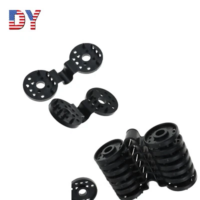 Aftermarket 80 Black Round Clips for Attaching Shade Cloth Landscaping Fabric - Image 1 of 4
