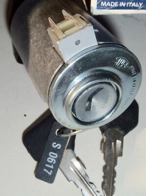 ALFA ROMEO IGNITION SWITCH GTv6 MILANO oem NEW 3Wire Version w.key warn sensor - Image 1 of 4
