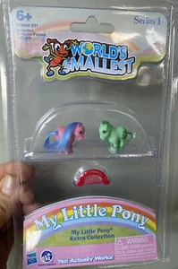 World's Smallest My Little Pony Mini New 80’s Firefly & Minty Series 1 - Picture 1 of 4