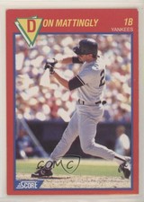 1989 Score 100 Hottest Players Box Set Don Mattingly #10