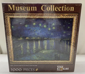 Museum Collection The Starry Night Immersive Van Gogh Exhibit 1000 Pc Puzzle - Picture 1 of 2