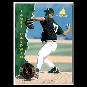James Baldwin Rookie #413 1995 Pinnacle Chicago White Sox Baseball Card MLB NM - Picture 1 of 3