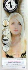 Extensiones Balmain 18" 45cm Cabello Humano Micro Plus Bond~Ondulado, Recto o Rizado - Imagen 1 de 2