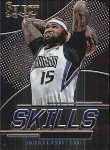 2013-14 Select Skills Sacramento Kings Basketball Card #17 DeMarcus Cousins
