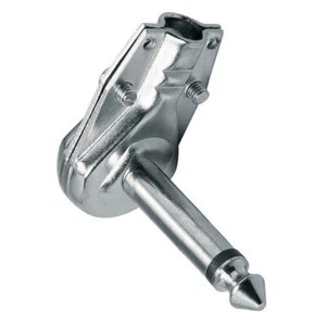 Procraft PC-TJ055 1/4 6.35mm Mono TS Right Angle Guitar Plug Flat Male Connector - Picture 1 of 1