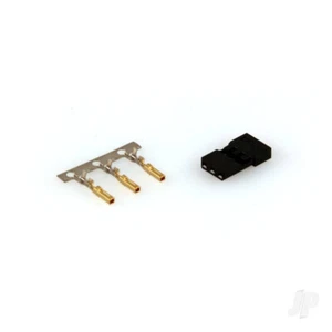 Hitec Housing & Gold Pin Connector (54801) - Picture 1 of 1