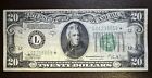 1934 B $20 FEDERAL RESERVE STAR NOTE - NT1403