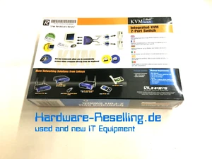 Linksys CISCO KVM2KIT Integrated KVM 2-Port Switch PS/2 VGA NEU & OVP - Bild 1 von 2