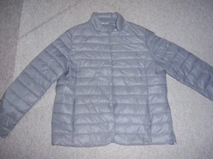 *TOP+Neuw.* Steppjacke - Gr.44 - superleicht - silbergrau *Neuw.+TOP* - Bild 1 von 5