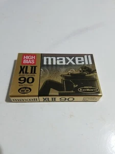 Cinta de casete de audio Maxell XL11 90 de alto sesgo sellada totalmente nueva - Imagen 1 de 2
