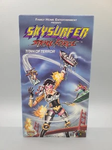 Skysurfer Strike Force Titan Of Terror Vintage 1995 VHS Movie F.H.E - Imagen 1 de 6