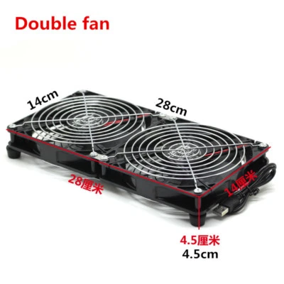 USB router cooling 14CM 14025 5V 0.3A ultra-quiet desktop fan - Image 1 of 4