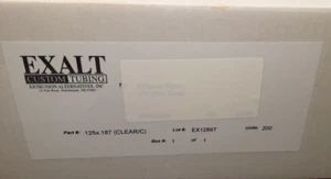 Clear Tubing .125x.187/Exhalt Custom Tubing (200 pieces) - Picture 1 of 7