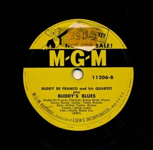 Lot of FIVE JAZZ 78s with Promo/Radio Station/Disk Jockey/Sample Labels - Picture 1 of 5