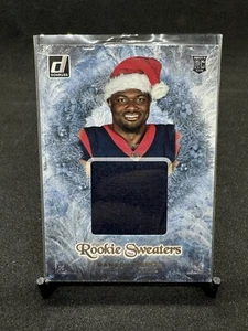 2022 Panini Donruss Dameon Pierce Rookie Sweaters Holiday Patch RC RHS-40 Texans - Picture 1 of 2