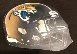 New Jacksonville Jaguars Helmet Vinyl Fathead Wall Graphics 11" X 9" Teal Tongue - Picture 1 of 1