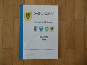 Das II.Korps und seine Divisionen1976 Ulm General Gebirgsjäger,Panzer,Jäger,Luft - Picture 1 of 15