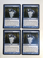 4x MTG Core set 2010 M10 convincing Mirage EX/NM Magic the Gathering