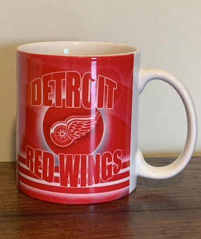 Detroit Red Wings 11 Oz Ceramic Full Wrap Mug Officially Licensed Fan Gift Cover