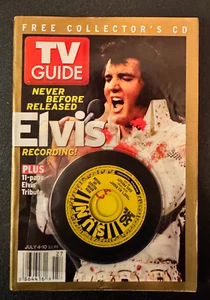 TV Guide Magazine JULY 4-10 2004 Elvis Presley NEVER BEFORE RELEASED CD C - Picture 1 of 1