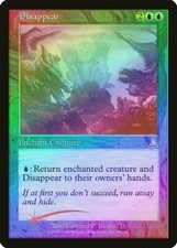 Disappear FOIL Urza's Destiny PLD Blue Uncommon MAGIC GATHERING CARD ABUGames