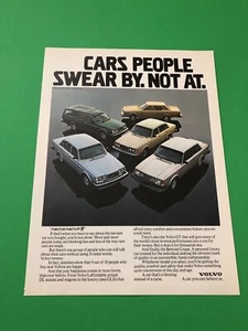 1979 1980 VOLVO GT VINTAGE ORIGINAL PRINT AD ADVERTISEMENT PRINTED - Picture 1 of 1