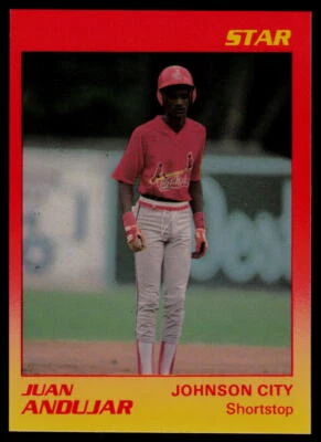 1989 Star Juan Andujar Johnson City Cardinals - Image 1 of 2