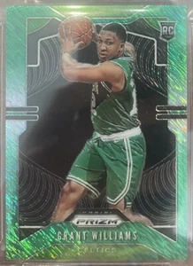 Grant Williams Prizm 2019-20 Green Shimmer Rookie /25 SSP Celtics Fotl RC - Picture 1 of 2
