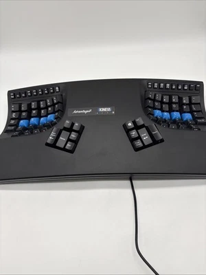 Kinesis Advantage 2 KB600 Wired Keyboard Ergonomic Tested Working - Image 1 of 4
